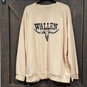 Morgan Wallen Women’s Crewneck Sweatshirt‎ Size 3XL